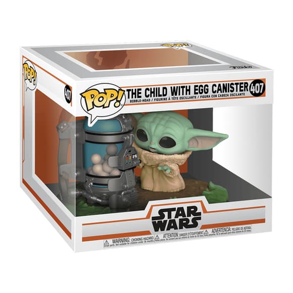 Игровая фигурка Funko POP! серии Мандалорец - Малыш Грогу с емкостью для яиц