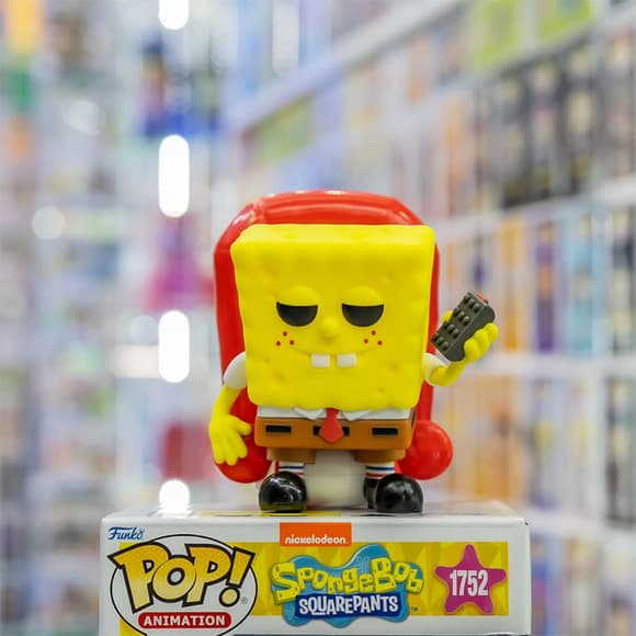 Игровая фигурка Funko POP! серии Губка Боб - Мем (Ight Imma Head Out)