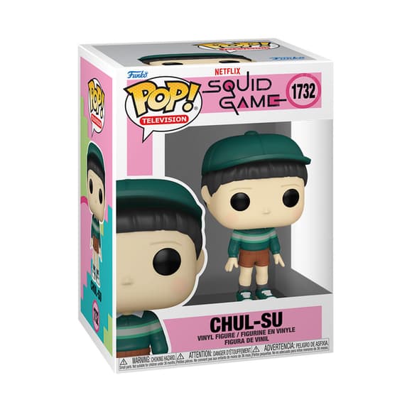 Игровая фигурка Funko POP! серии Игра в кальмара 3 - Чхоль-Су