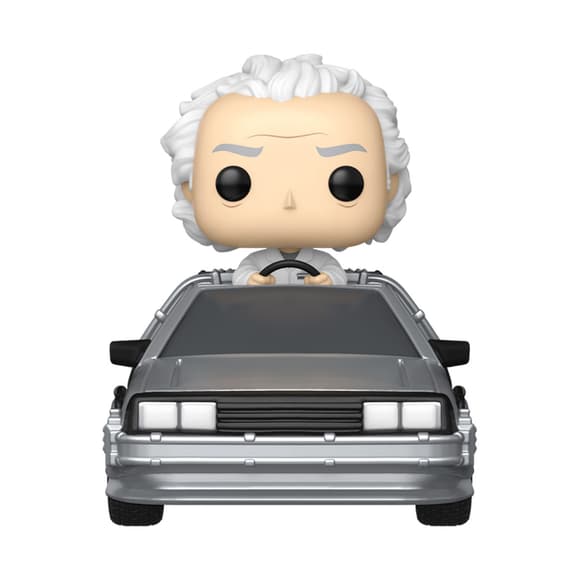 Ігрова фігурка Funko POP! Rides серії Назад у майбутнє - Док у машині часу