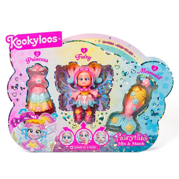 Ігровий набір з лялькою Kookyloos - Рейнбоу