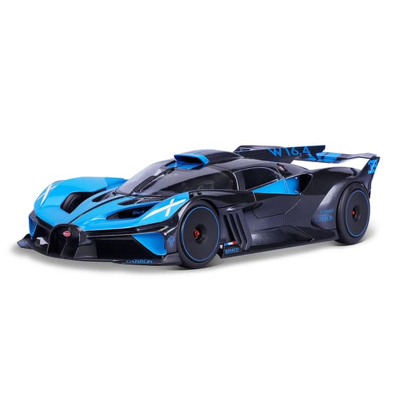 Автомодель - Bugatti Bolide (черно-синий, 1:18)