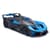 Автомодель - Bugatti Bolide (черно-синий, 1:18)