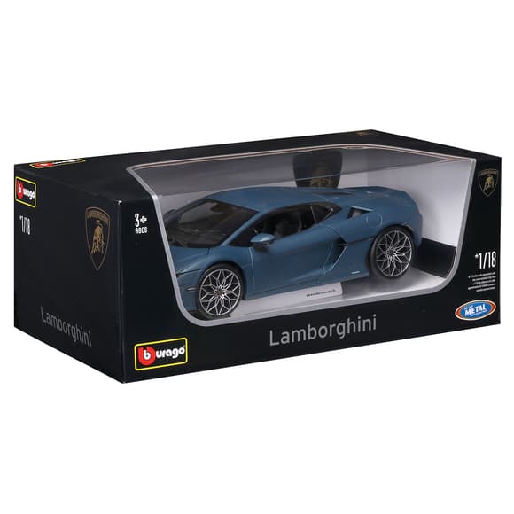 Автомодель - Lamborghini Temerario (синий, 1:18)