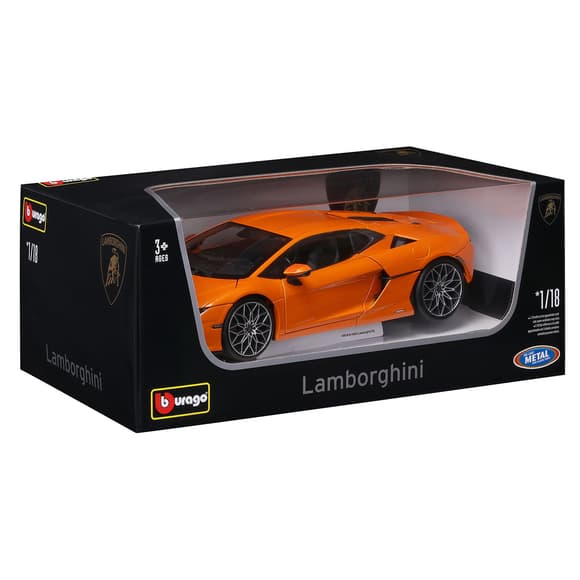 Автомодель - Lamborghini Temerario (оранжевый, 1:18)