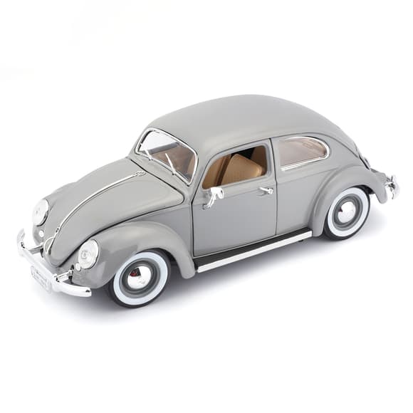 Автомодель - Volkswagen Käfer Beetle (1955) (сірий, 1:18)