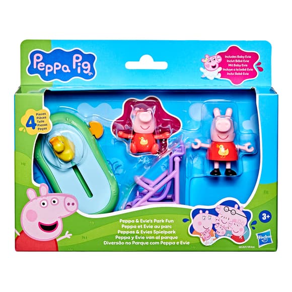 Игровой набор Peppa Figurines серии Моменты с Пеппой – Сестрички на прогулке