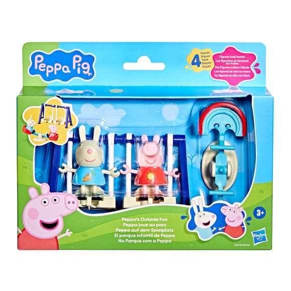 Игровой набор Peppa Figurines серии Моменты с Пеппой – Приключения на качелях