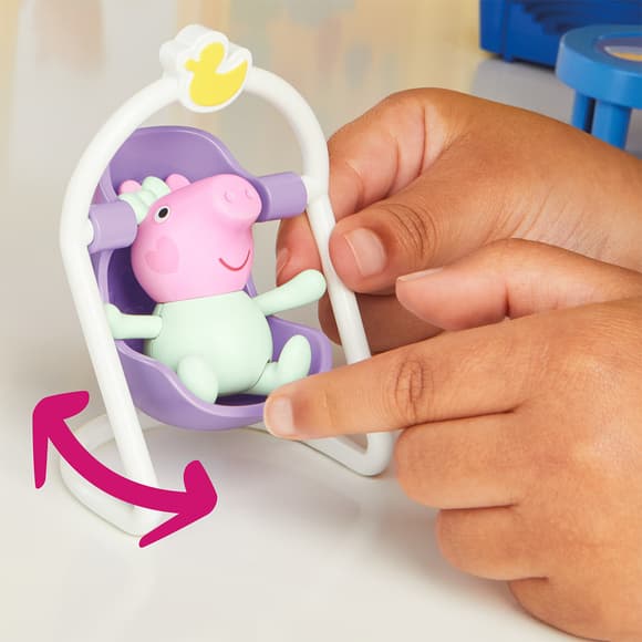 Ігровий набір Peppa Figurines – Великий родинний будинок Пеппи