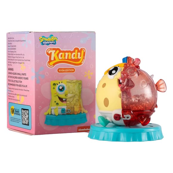 Коллекционная фигурка Mighty Jaxx серии Kandy: Soda Edition - Губка Боб