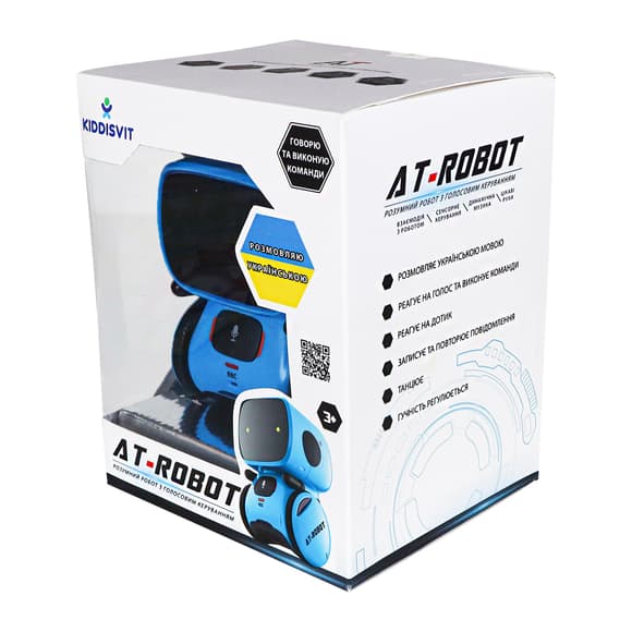 Інтеракт. робот з голосовим керуванням - AT-Rоbot (синій., укр.)