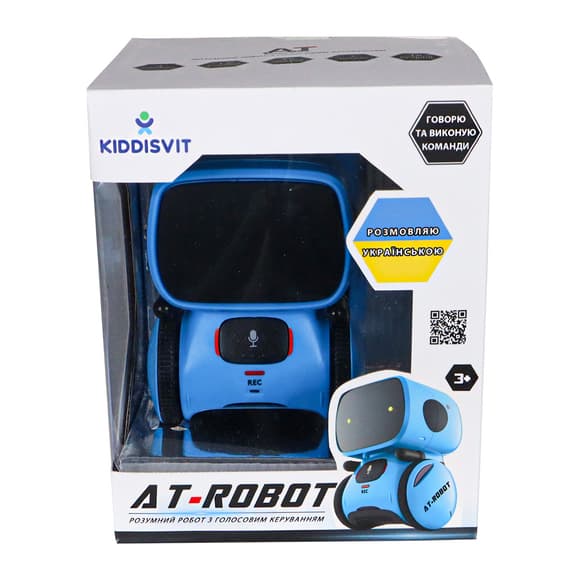 Інтеракт. робот з голосовим керуванням - AT-Rоbot (синій., укр.)