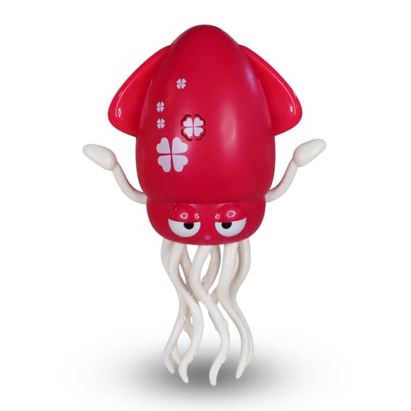 Інтерактивна іграшка Tiki Wiki – Кальмаріні денсеріні (світло, українською, рубіновий)