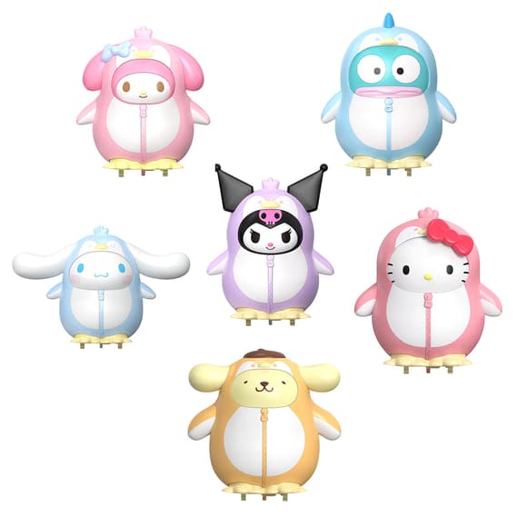 Механическая игрушка-сюрприз Pop Top Sanrio – Бал пингвинов