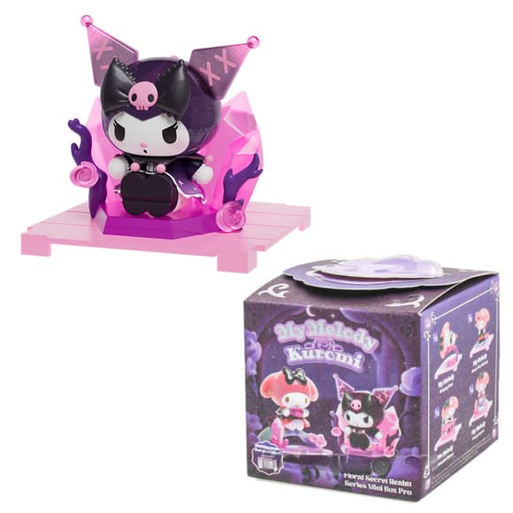 Фігурка-сюрприз Pop Top Kuromi & My Melody – Квіткова таємниця