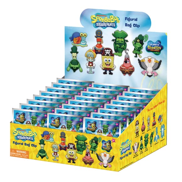 Игровая фигурка на клипсе Monogram серии Губка Боб