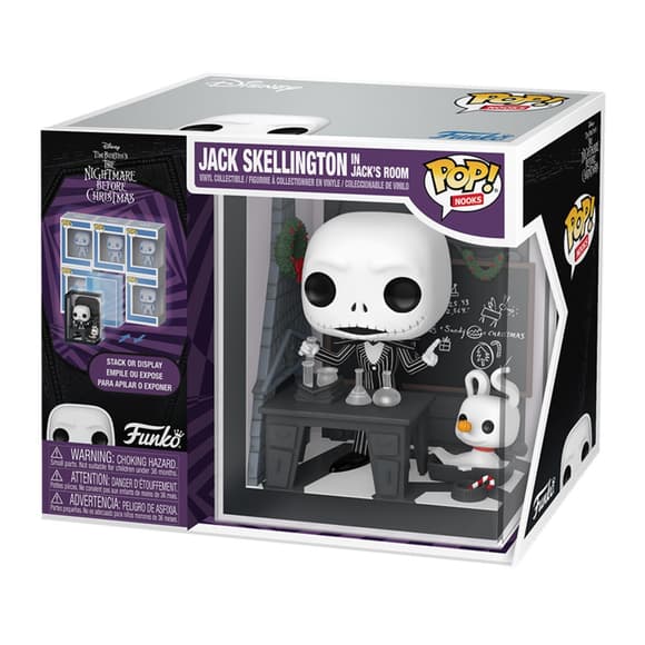 Игровая фигурка Funko POP! Nooks - Комната Джека Скеллингтона