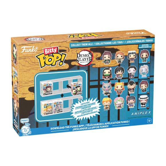 Набор игровых фигурок Bitty POP! серии Убийца демонов (4 фигурки в асс.)