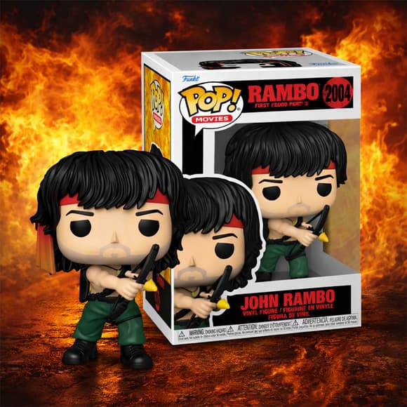 Игровая фигурка Funko POP! серии Рэмбо 2 - Джон Рэмбо с луком