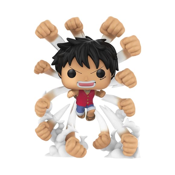 Игровая фигурка Funko POP! серии Большой куш - Луффи (Гому Гому но Гатлинг)