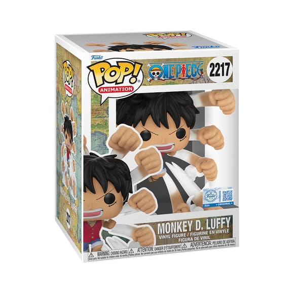 Игровая фигурка Funko POP! серии Большой куш - Луффи (Гому Гому но Гатлинг)