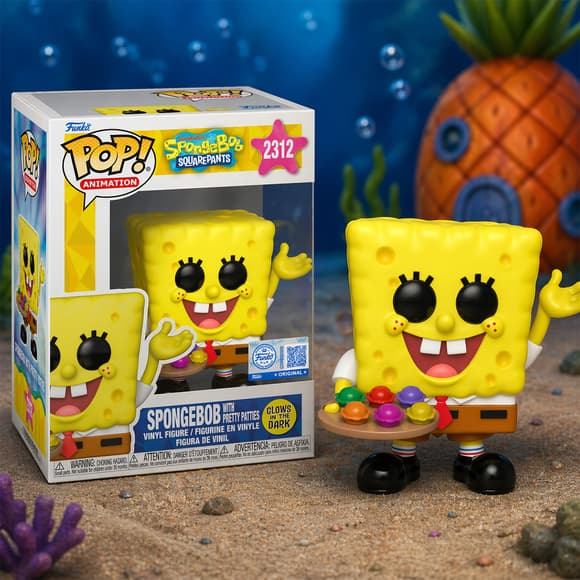 Игровая фигурка Funko POP! - Губка Боб с крабсбургерами (GW)