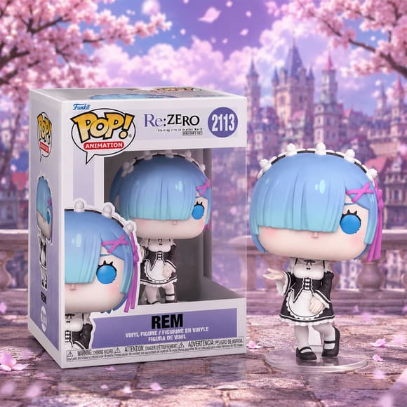 Игровая фигурка Funko POP! серии Re:ZERO - Рем (w/CH)
