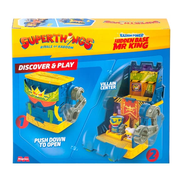 Игровой набор SuperThings серии Kazoom Power - Скрытая база Містера Кінга
