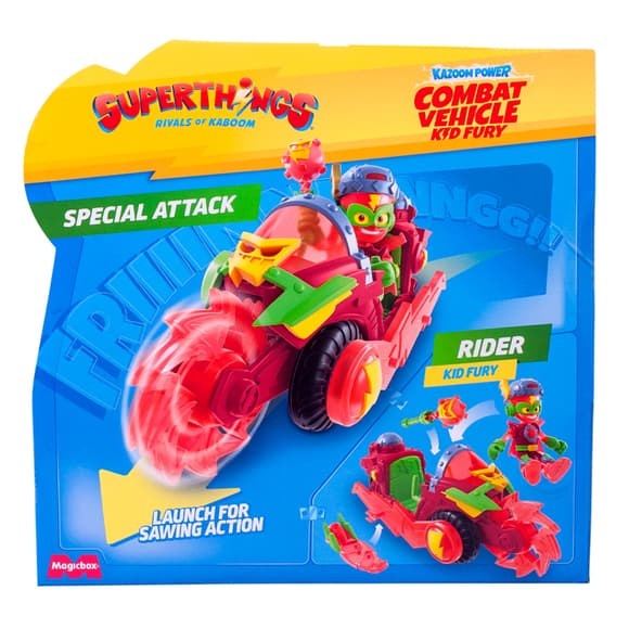 Игровой набор SuperThings серии Combat Vehicles - Кид Фьюри