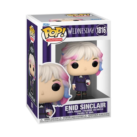 Игровая фигурка Funko POP! серии Уэнздей - Энид Синклер с кофе
