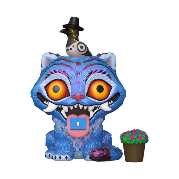 Игровая фигурка Funko POP серии Кейпоп-охотницы на демонов - Тигр с Сорокой и цветок (GW)