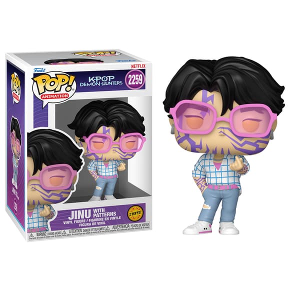 Игровая фигурка Funko POP серии Кейпоп-охотницы на демонов - Джину (W/CH)