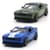 Автомодель - Dodge Challenger SRT Jailbreak 2022 (синий, зеленый)