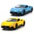 Автомодель - Maserati MC20 (синий, желтый)