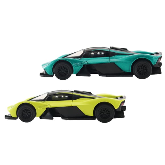 Автомодель - Aston Martin Valkyrie 2024 (зеленый, желтый)