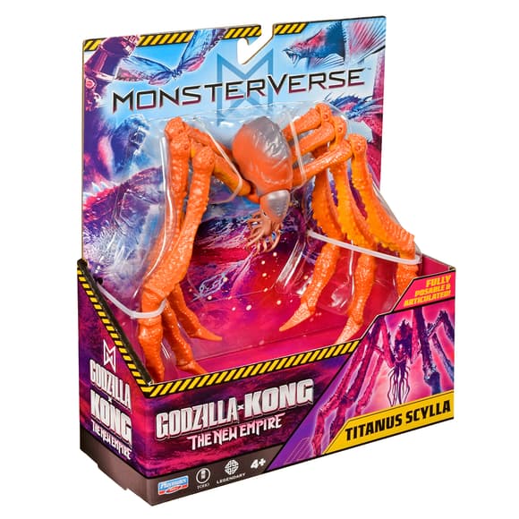 Фигурка Godzilla vs. Kong – Титан Сцилла (15 см)