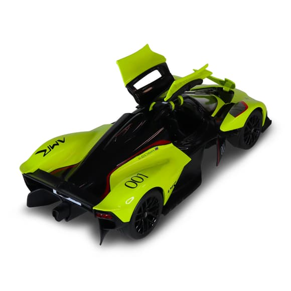 Автомодель - Aston Martin Valkyrie (жовтий, 1:18)