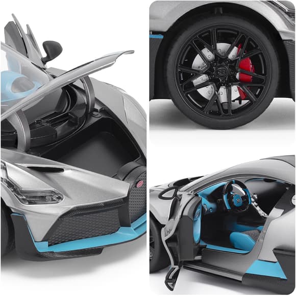 Автомодель - Bugatti Divo (серый, 1:18)
