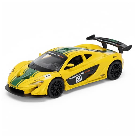 Автомодель - McLaren P1 (желтый, 1:24)