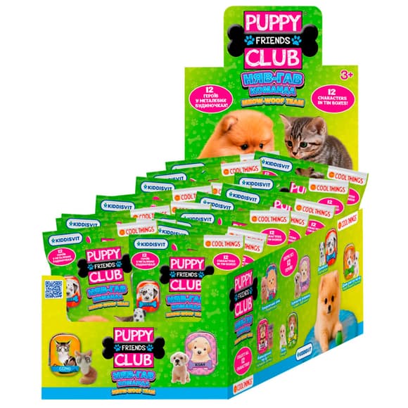 Фігурка-сюрприз Cool Things серії Puppy Club - Няв-Гав команда