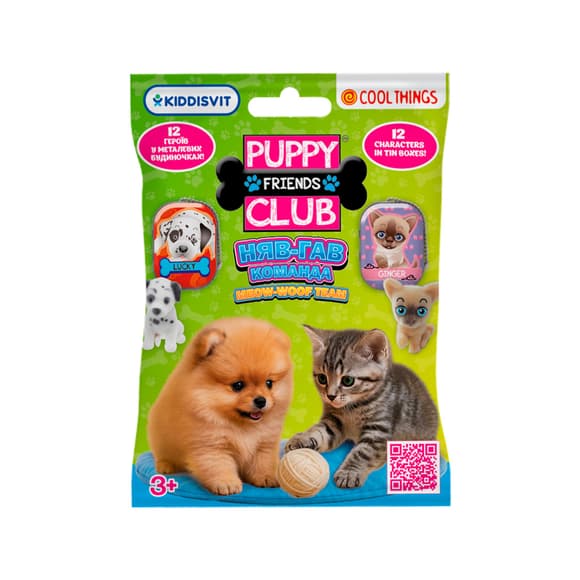 Фігурка-сюрприз Cool Things серії Puppy Club - Няв-Гав команда