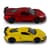 Автомодель – Chevrolet Corvette C8 Z06 2024 (желтый, красный)