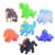 Дисплей стретч-игрушек серии Legend of animals Макси – Хранители стихий (10 шт)