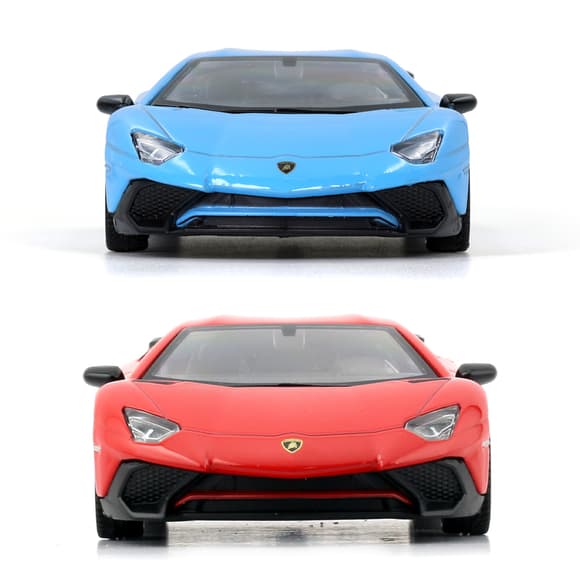 Автомодель - Lamborghini Aventador (красный, синий)