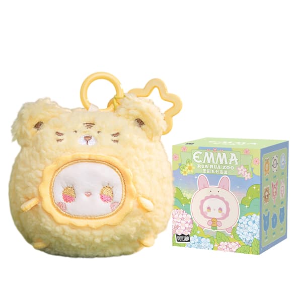 Коллекционная мягкая игрушка с кольцом POP TOP Lucky Emma - Очаровашки-кругляшки
