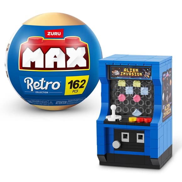 Конструктор в капсуле Max серии Retro S1 – Игровой аркадный автомат