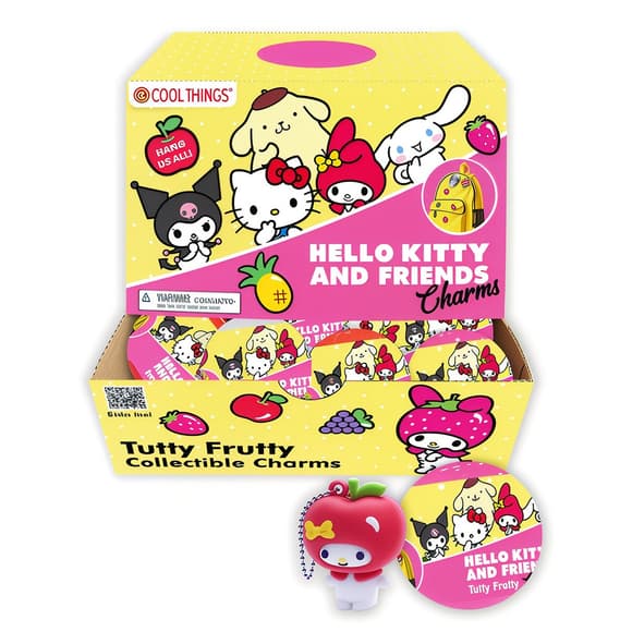 Дисплей фигурок-сюрпризов Cool Things серии Hello Kitty Charms - Тутти-Фрутти (24 шт.)