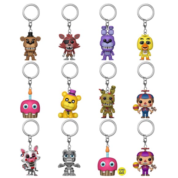 Игровая фигурка на клипсе Funko Mystery Minis – 5 ночей с Фредди