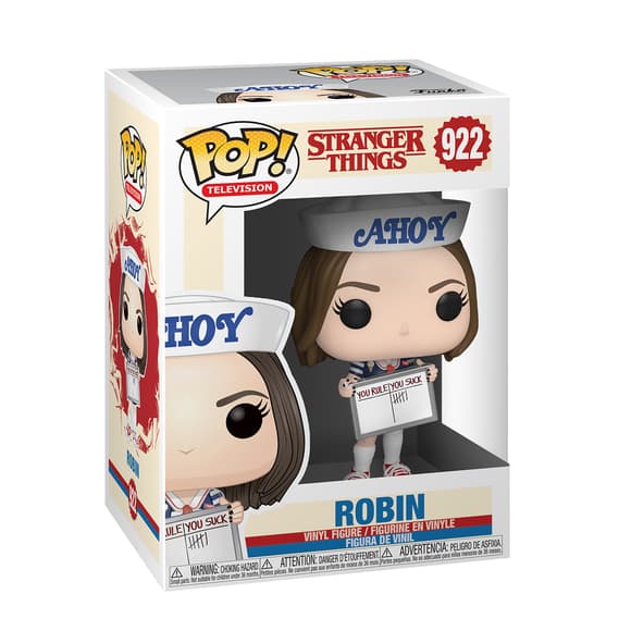 Ігрова фігурка Funko POP! серії Дивні дива - Робін (з рахунком)