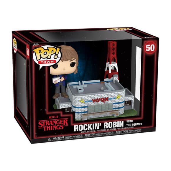 Набор игровых фигурок Funko Pop! Town – Робин с радиостанциєй WSQK